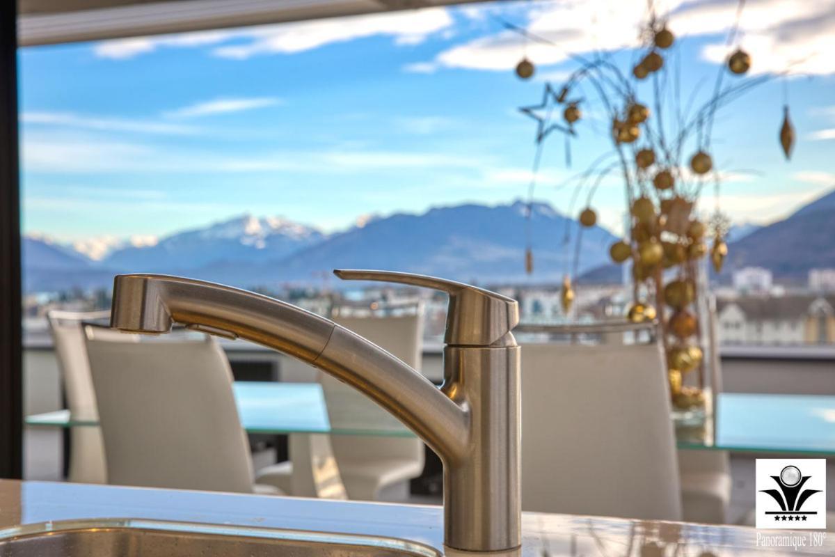 Panoramique 180 Lac Et Montagne Et Nid Secret Spa Romantique Annecy Exterior foto